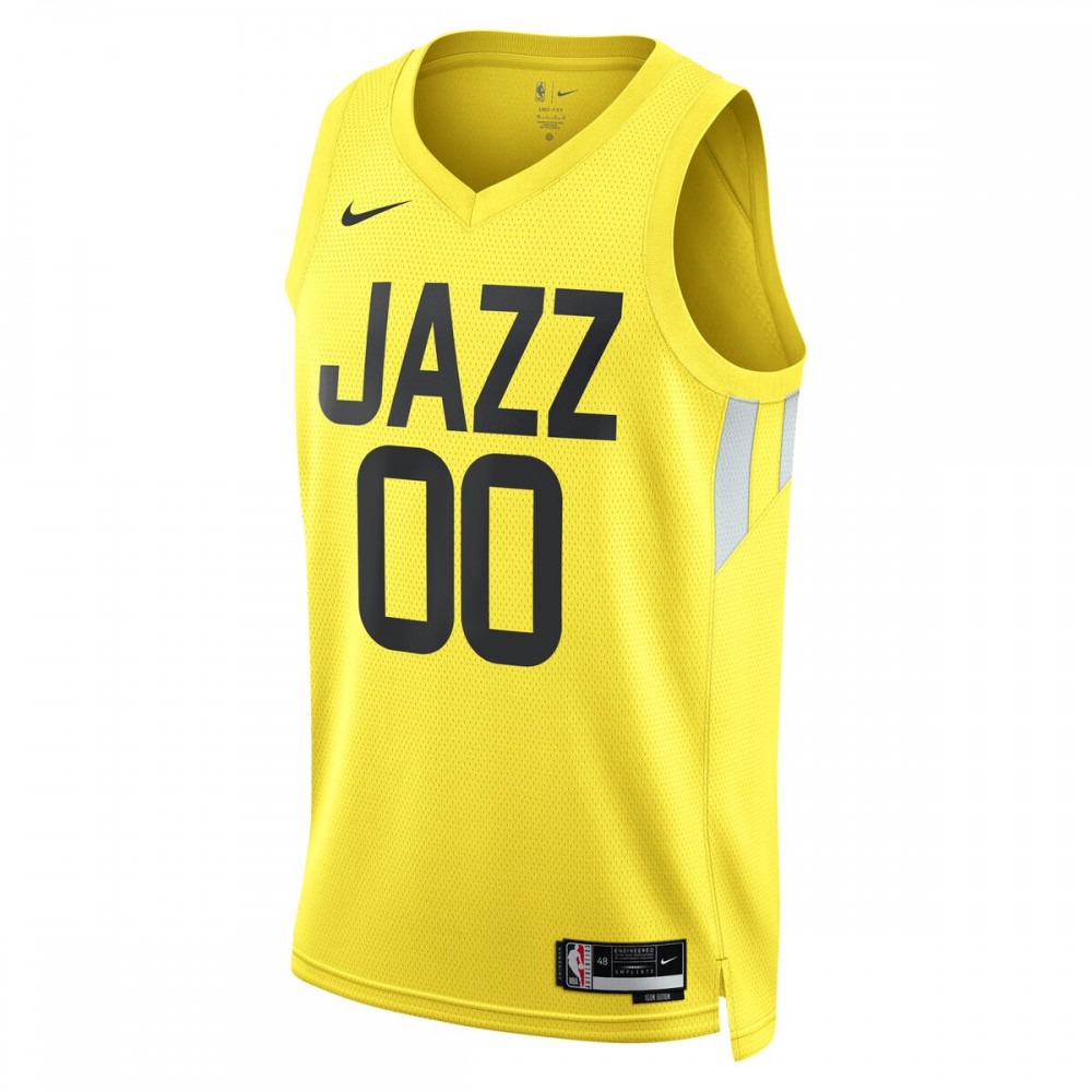 Utah Jazz Unisex 2022/23 Swingman Custom Jersey Gold - Icon Edition-Pro Kit Vault | Brand New 26/27 Sports Jerseys